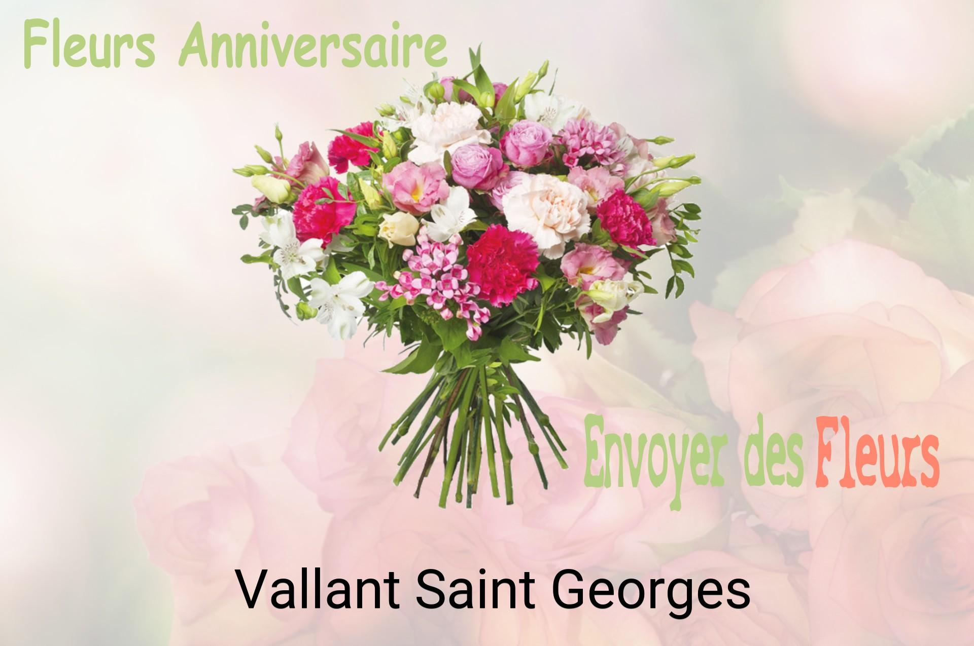 Bouquet de fleurs d’anniversaire livré à Vallant-Saint-Georges