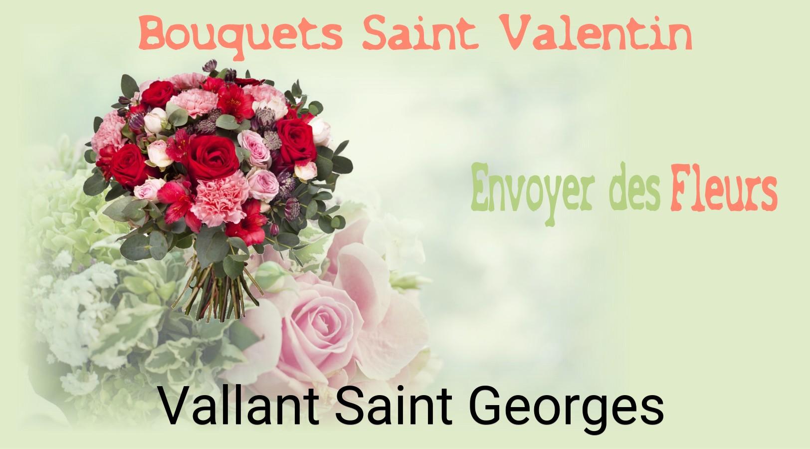 Roses de Saint-Valentin livrées à Vallant-Saint-Georges